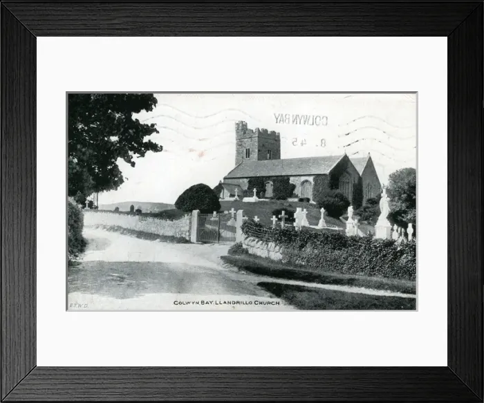 Framed Print : St. Trillos Church, Llandrillo-yn-Rhos, Denbighshire Framed Print : St. Trillos Church, Llandrillo-yn-Rhos, Denbighshire