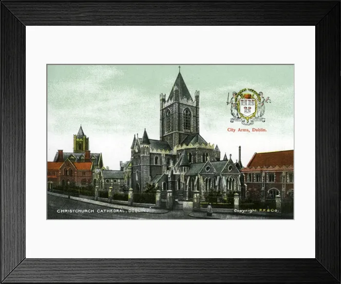 Framed Print : Christchurch Cathedral, Dublin, County Dublin Framed Print : Christchurch Cathedral, Dublin, County Dublin