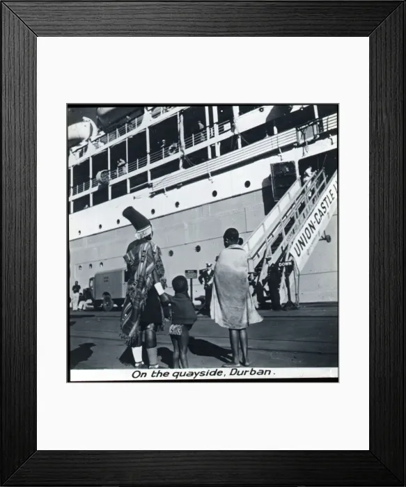 Framed Print : South Africa - The Quayside, Durban Framed Print : South Africa - The Quayside, Durban