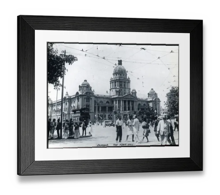 Framed Print : South Africa - The Town Hall, Durban Framed Print : South Africa - The Town Hall, Durban