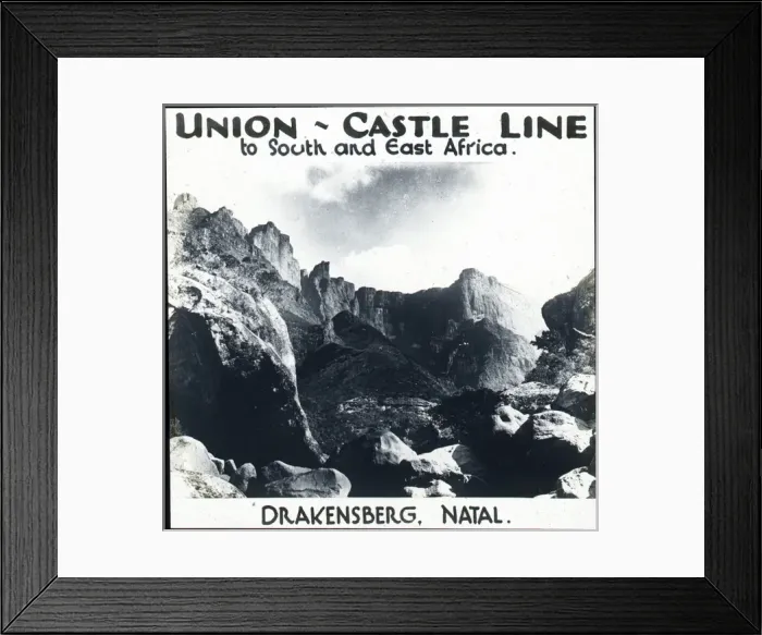 Framed Print : South Africa - Scenic View, Drakensberg Framed Print : South Africa - Scenic View, Drakensberg