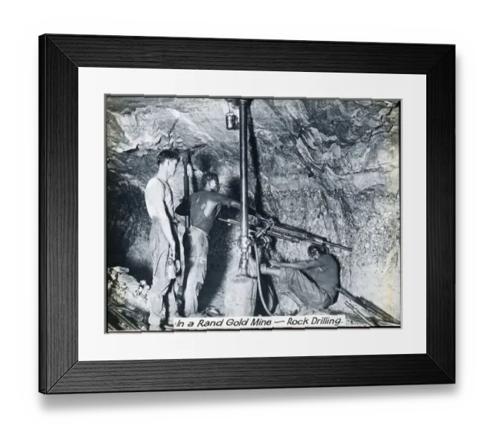 Framed Print : South Africa - A Rand Gold Mine Framed Print : South Africa - A Rand Gold Mine