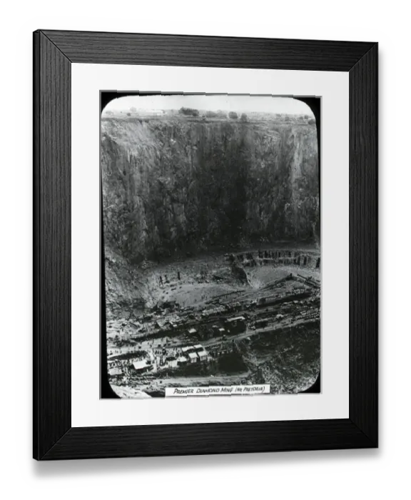 Framed Print : South Africa - Premier Diamond Mine Framed Print : South Africa - Premier Diamond Mine