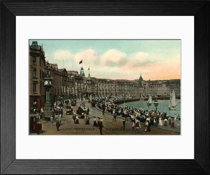 Framed Print : Loch Promenade, Douglas, Isle of Man Framed Print : Loch Promenade, Douglas, Isle of Man