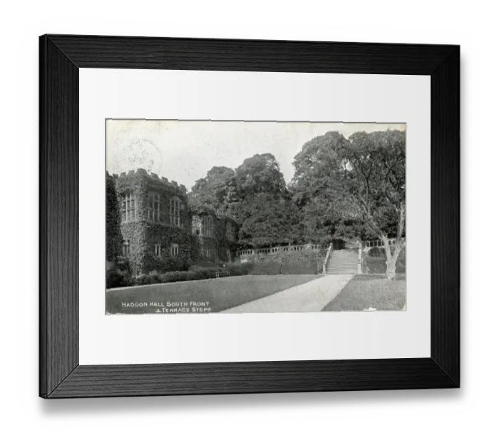 Framed Print : Haddon Hall, Bakewell, Derbyshire Framed Print : Haddon Hall, Bakewell, Derbyshire