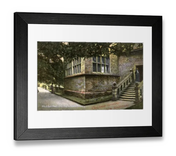 Framed Print : Haddon Hall, Bakewell, Derbyshire Framed Print : Haddon Hall, Bakewell, Derbyshire