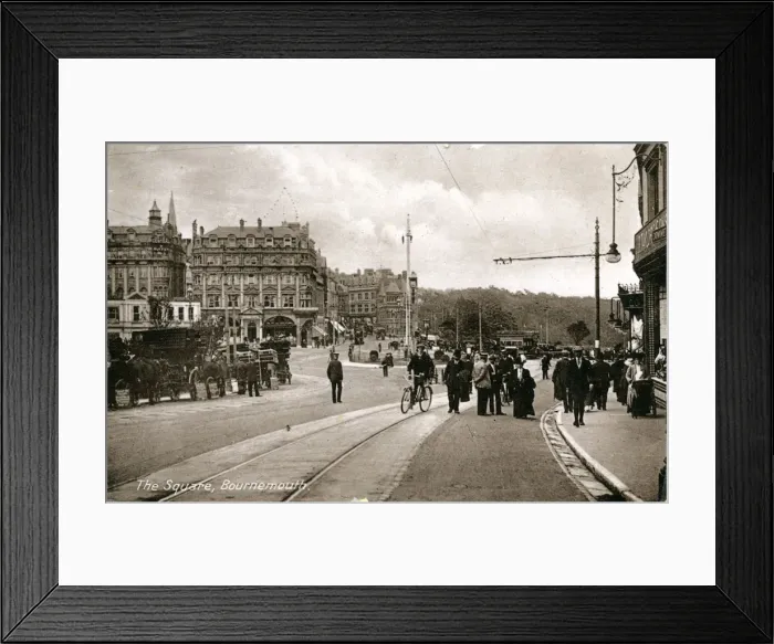 Framed Print : The Square, Bournemouth, Dorset Framed Print : The Square, Bournemouth, Dorset