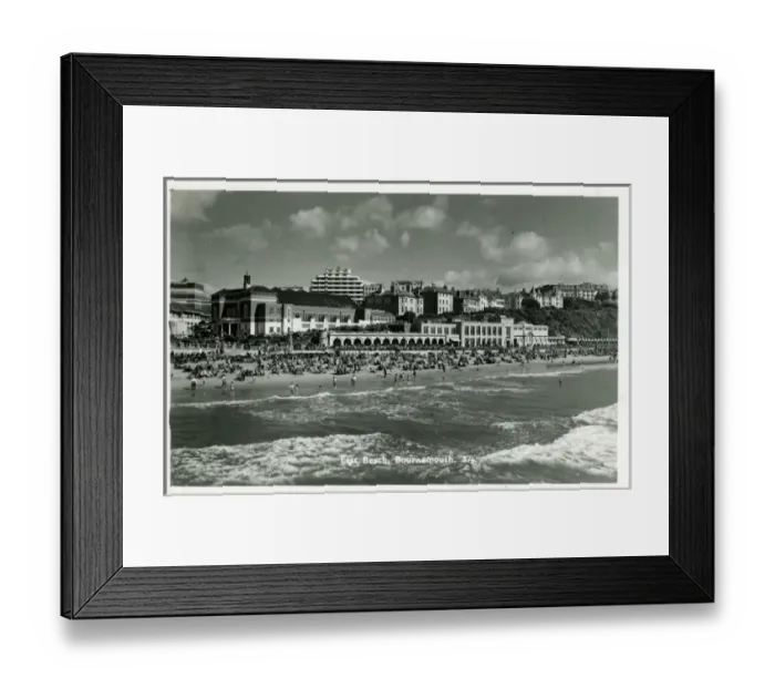 Framed Print : East Beach, Bournemouth, Dorset Framed Print : East Beach, Bournemouth, Dorset