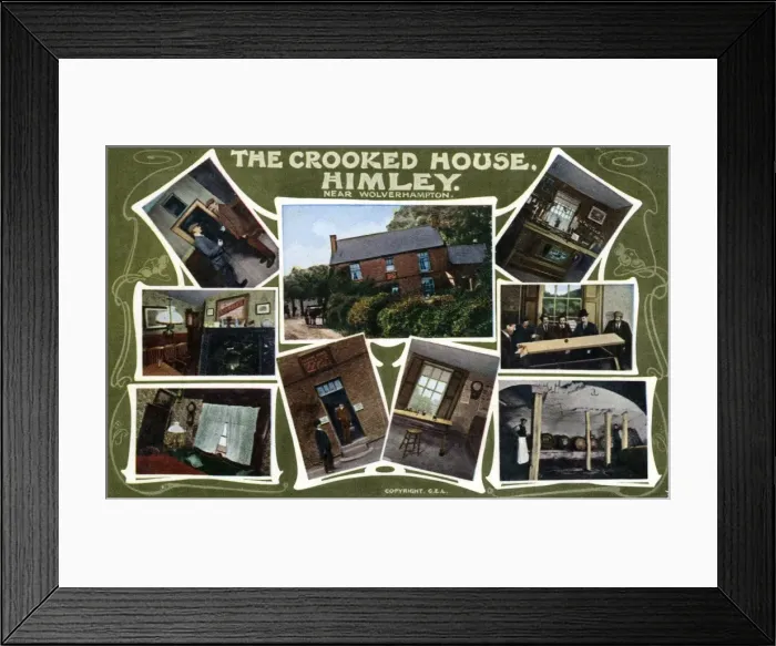 Framed Print : The Crooked House Pub, Himley, Staffordshire Framed Print : The Crooked House Pub, Himley, Staffordshire