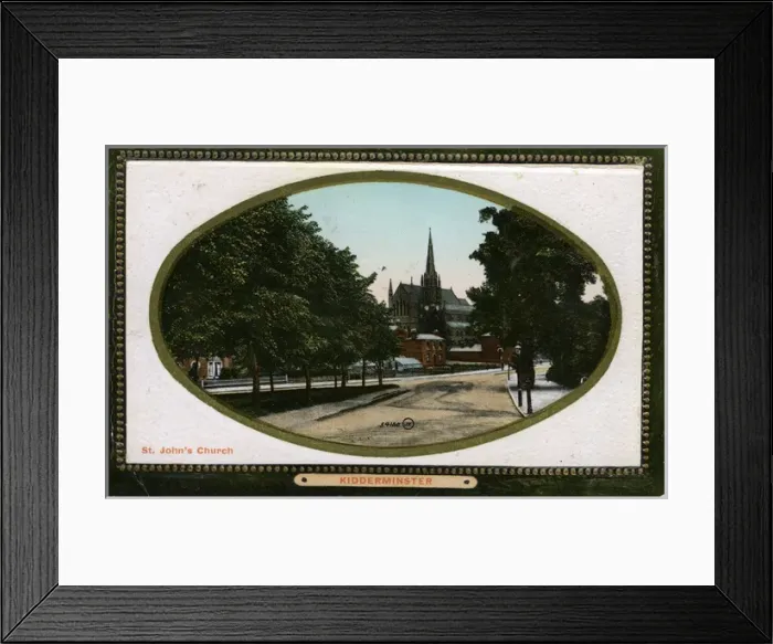Framed Print : St Johns Church, Kidderminster, Worcestershire Framed Print : St Johns Church, Kidderminster, Worcestershire