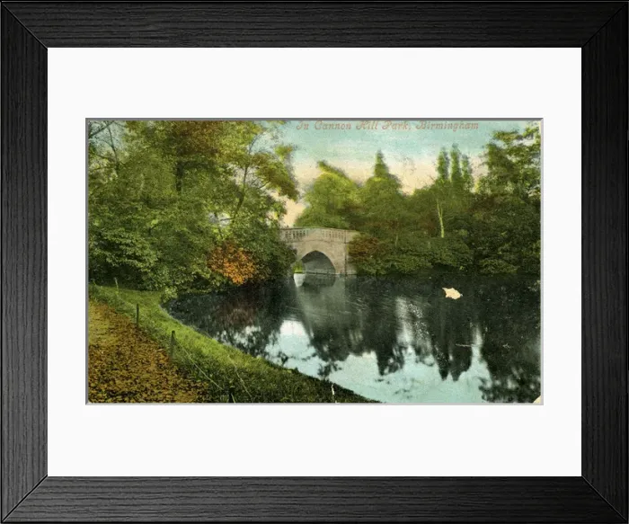 Framed Print : Cannon Hill Park, Birmingham, Warwickshire Framed Print : Cannon Hill Park, Birmingham, Warwickshire