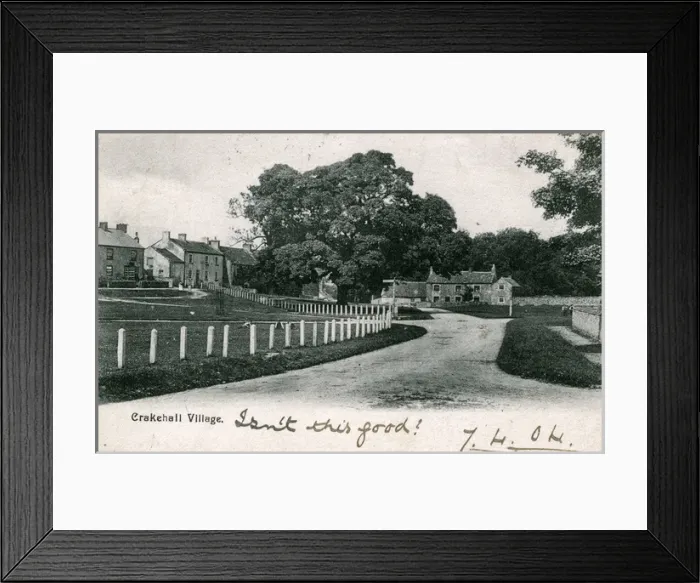 Framed Print : The Village, Crakehall, Bedale, England Framed Print : The Village, Crakehall, Bedale, England