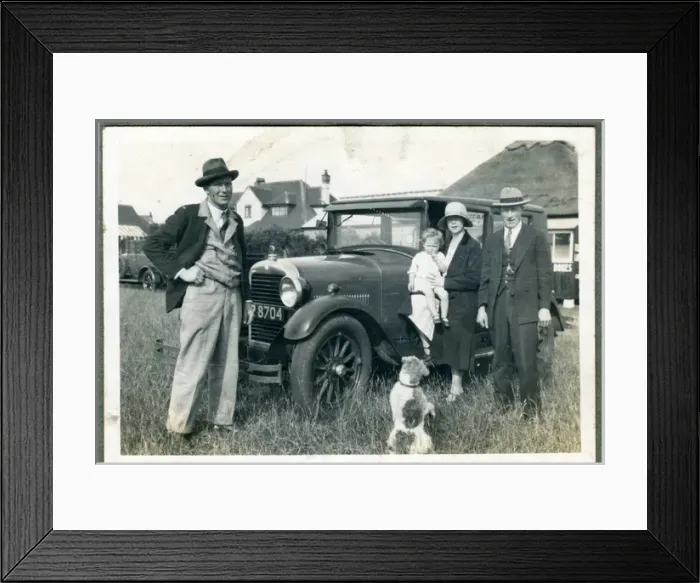 Framed Print : Essex Vintage Car, England Framed Print : Essex Vintage Car, England