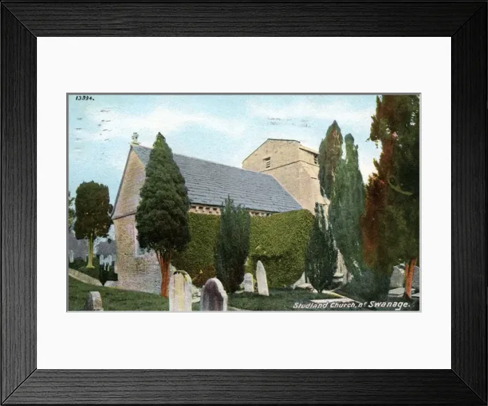 Framed Print : The Church, Studland, Dorset Framed Print : The Church, Studland, Dorset