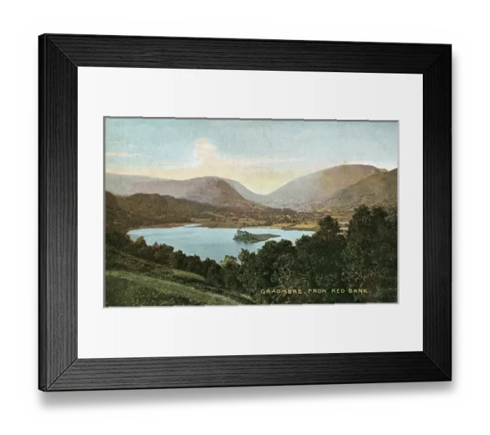 Framed Print : Scenic View, Grasmere, Cumbria Framed Print : Scenic View, Grasmere, Cumbria