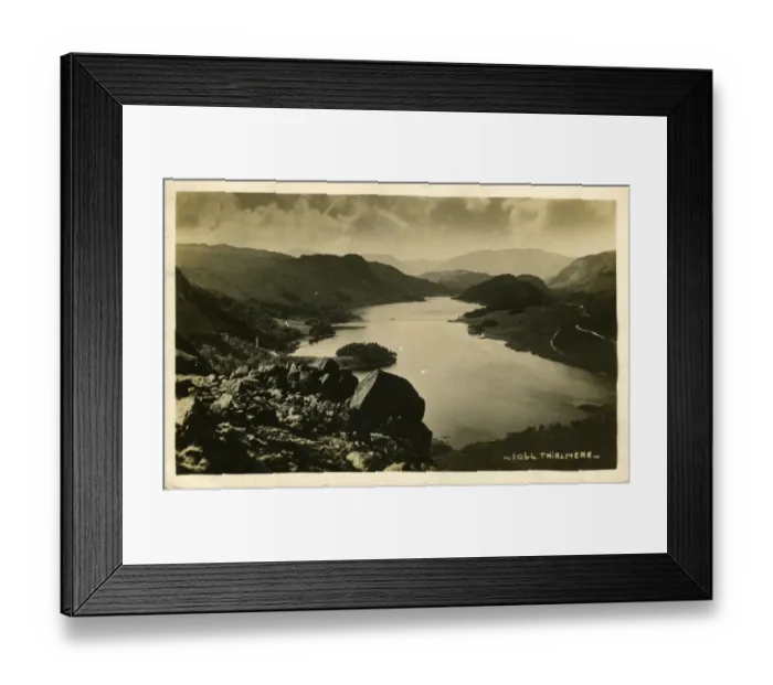 Framed Print : Scenic View, Thirlmere, Cumbria Framed Print : Scenic View, Thirlmere, Cumbria