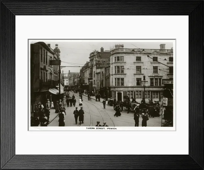 Framed Print : Tavern Street, Ipswich, Suffolk Framed Print : Tavern Street, Ipswich, Suffolk
