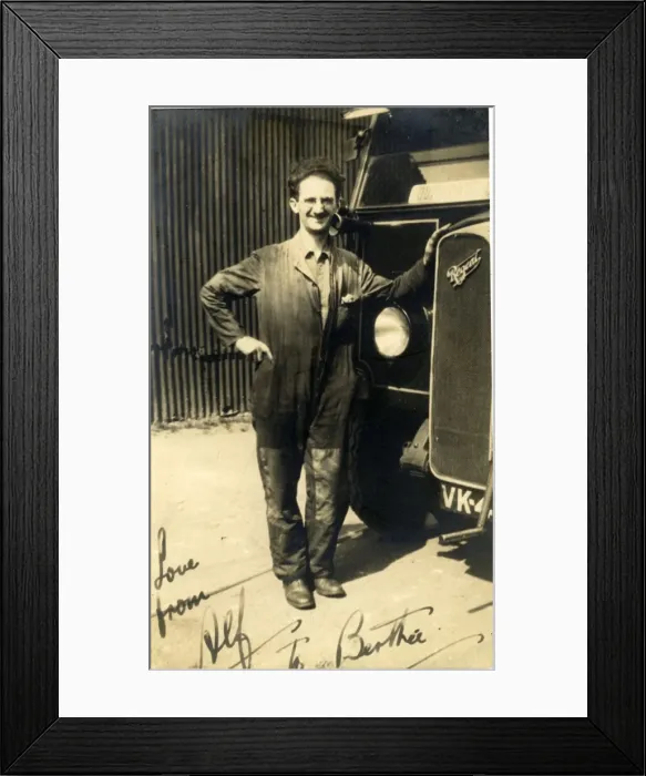 Framed Print : AEC Regal Bus & Mechanic, The Bus Depot, Darlington, England Framed Print : AEC Regal Bus & Mechanic, The Bus Depot, Darlington, England