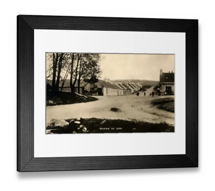 Framed Print : The Village, Haugh of Urr, Dalbeattie, England Framed Print : The Village, Haugh of Urr, Dalbeattie, England