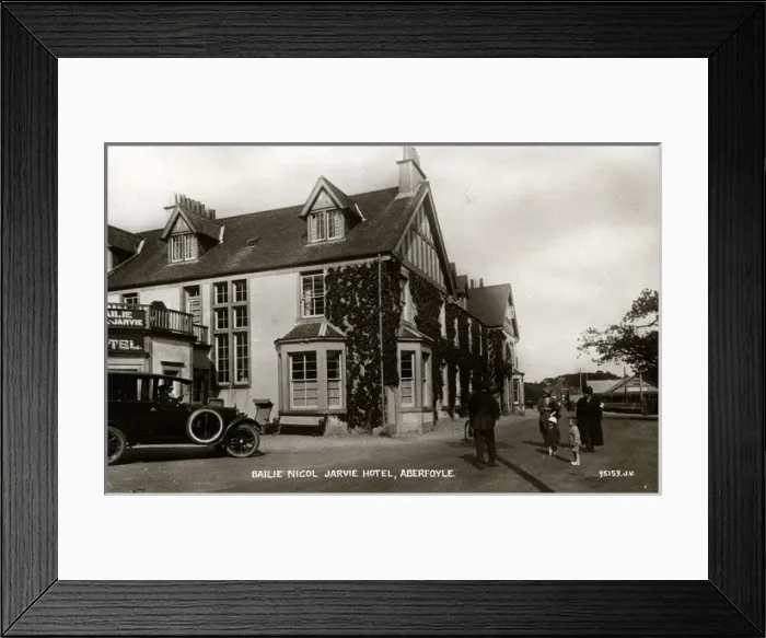 Framed Print : Jarvie Hotel, Aberfoyle, Stirling, England Framed Print : Jarvie Hotel, Aberfoyle, Stirling, England