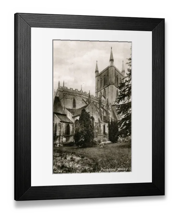 Framed Print : The Abbey, Pershore, Worcestershire Framed Print : The Abbey, Pershore, Worcestershire