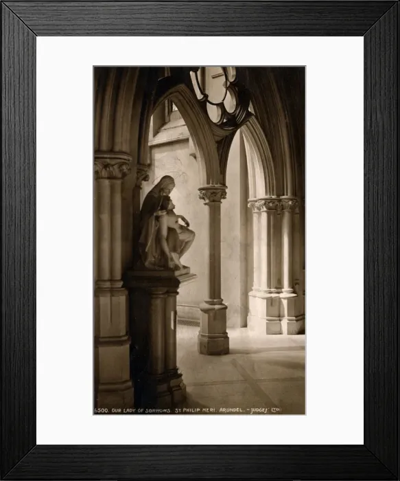 Framed Print : Our Lady of Sorrows, Arundel Framed Print : Our Lady of Sorrows, Arundel