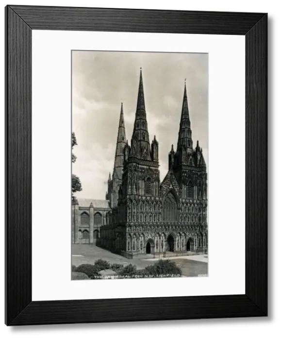 Framed Print : The Cathedral, Litchfield, Hampshire Framed Print : The Cathedral, Litchfield, Hampshire