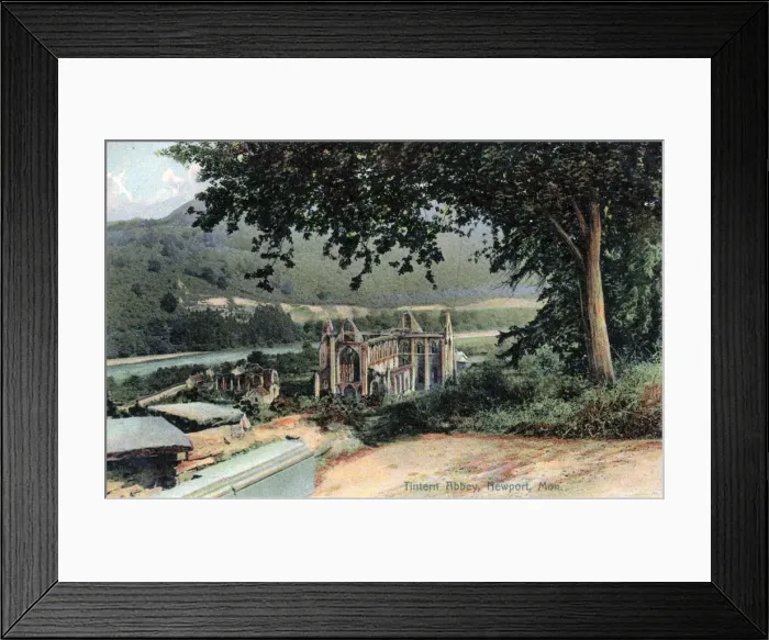 Framed Print : The Abbey, Tintern, Monmouthshire Framed Print : The Abbey, Tintern, Monmouthshire
