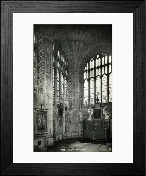 Framed Print : Lady Chapel, Unknown Location Framed Print : Lady Chapel, Unknown Location