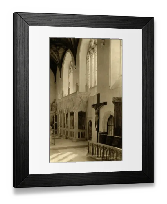 Framed Print : Fitzalan Chapel, Arundel, Sussex Framed Print : Fitzalan Chapel, Arundel, Sussex