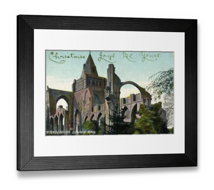 Framed Print : The Abbey, Crowland, Lincolnshire Framed Print : The Abbey, Crowland, Lincolnshire