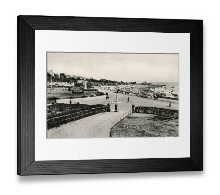 Framed Print : General View of the Shore, Exmouth, Devon Framed Print : General View of the Shore, Exmouth, Devon