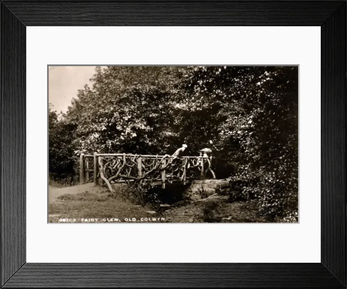 Framed Print : Fairy Glen, Old Colwyn, Clwyd - Conwy Framed Print : Fairy Glen, Old Colwyn, Clwyd - Conwy