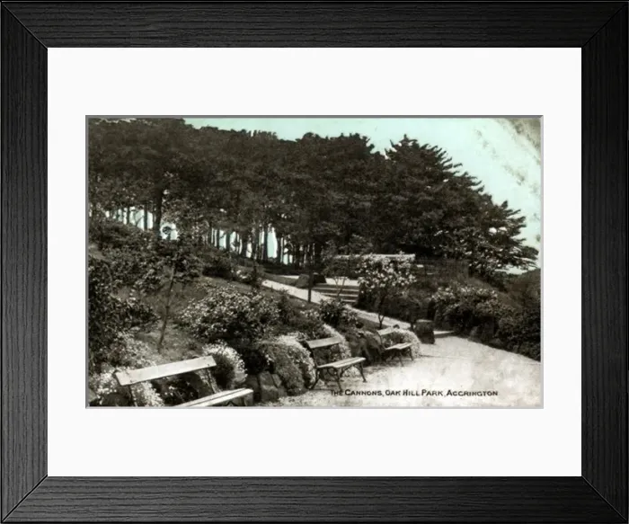 Framed Print : Oak Hill Park, Accrington, Lancashire Framed Print : Oak Hill Park, Accrington, Lancashire