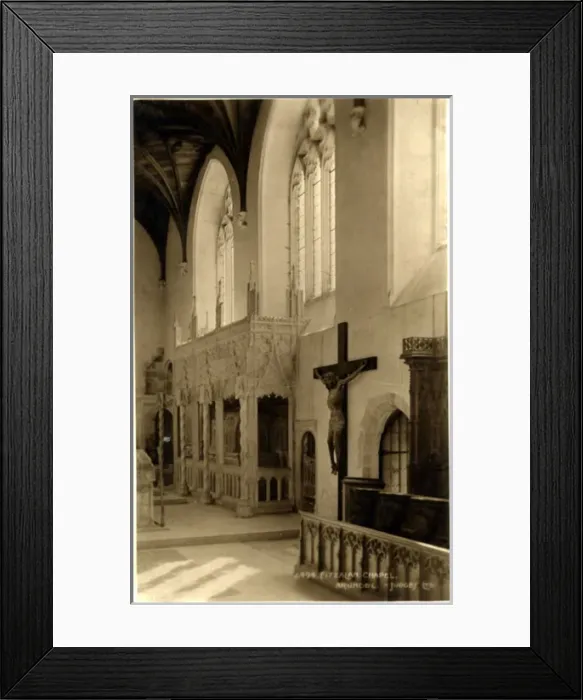 Framed Print : Fitzalan Chapel, Arundel, Sussex Framed Print : Fitzalan Chapel, Arundel, Sussex