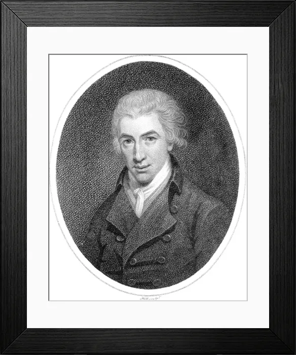 Framed Print : William Hayley - Writer and Poet Framed Print : William Hayley - Writer and Poet
