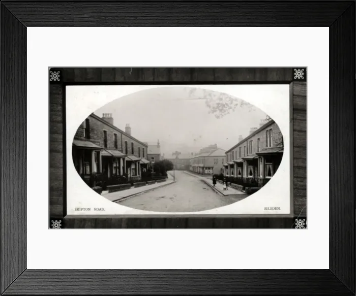 Framed Print : Skipton Road, Silsden, Yorkshire Framed Print : Skipton Road, Silsden, Yorkshire