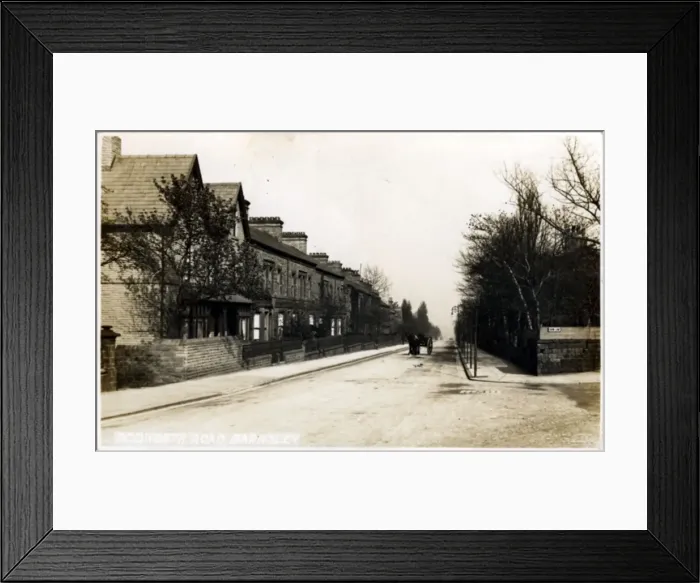Framed Print : Oddworth Road, Barnsley, Yorkshire Framed Print : Oddworth Road, Barnsley, Yorkshire