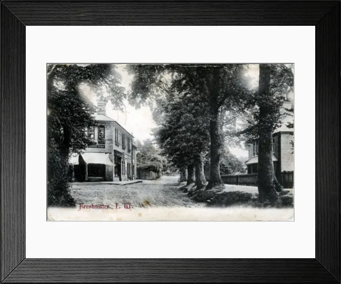 Framed Print : The Village, Freshwater, Isle of Wight Framed Print : The Village, Freshwater, Isle of Wight