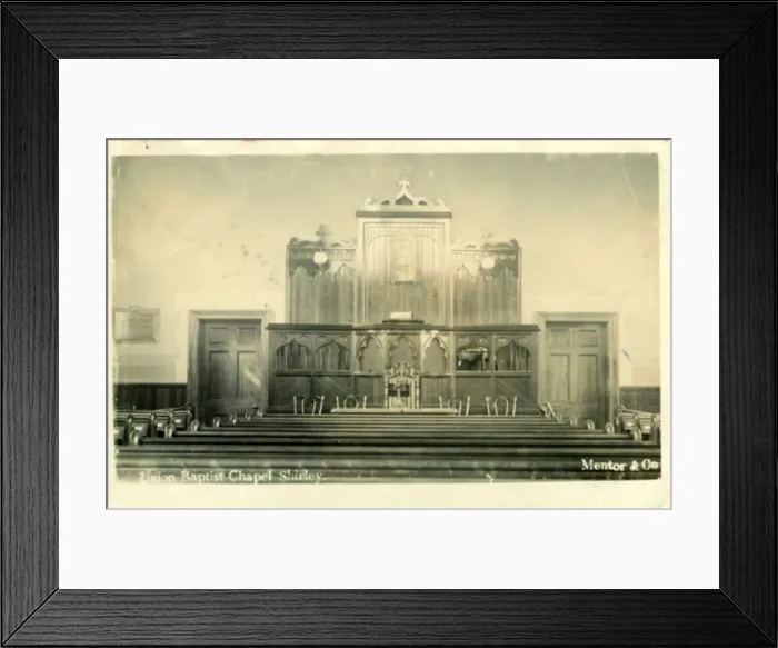 Framed Print : Union Baptist Chapel, Shirley, Hampshire Framed Print : Union Baptist Chapel, Shirley, Hampshire