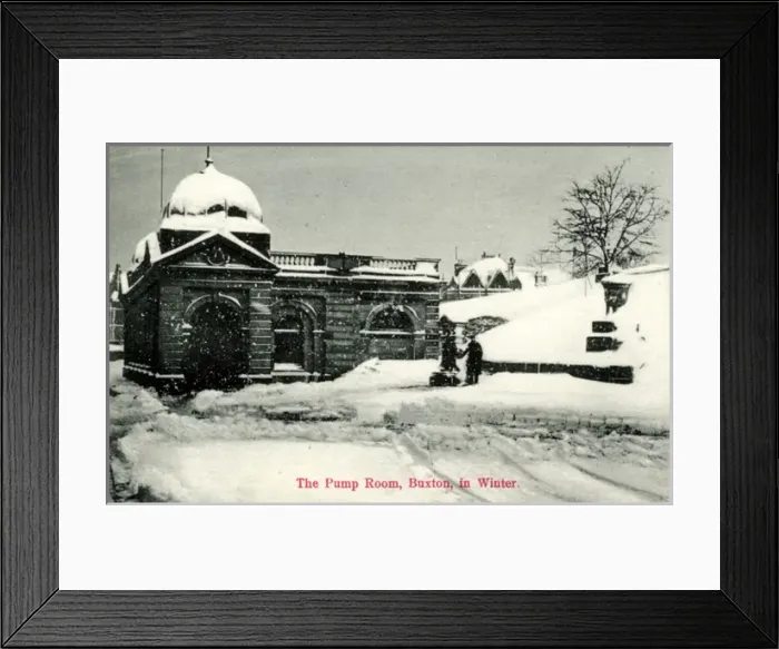 Framed Print : The Pump Room, Buxton, Derbyshire Framed Print : The Pump Room, Buxton, Derbyshire