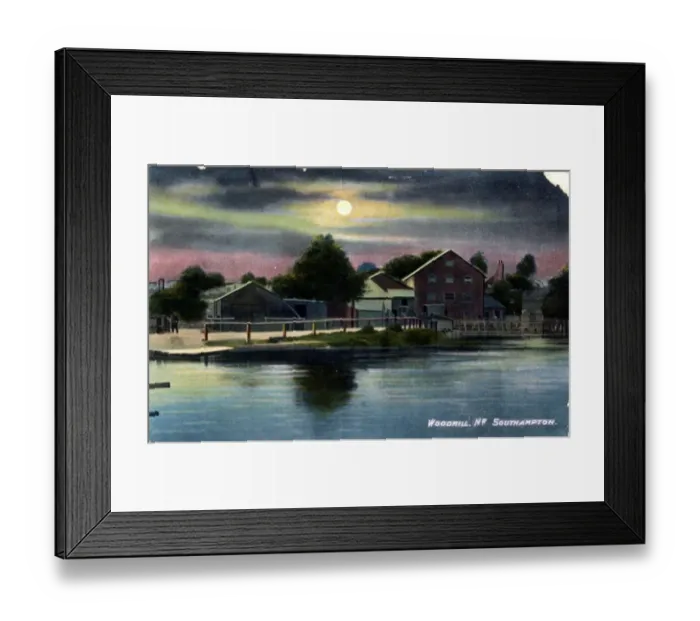 Framed Print : The Village, Woodmill, Hampshire Framed Print : The Village, Woodmill, Hampshire