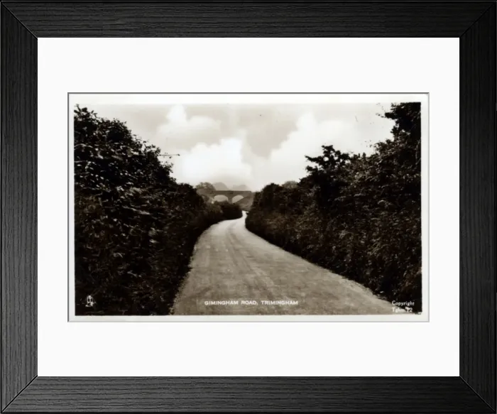 Framed Print : Gimingham Road, Trimingham, Norfolk Framed Print : Gimingham Road, Trimingham, Norfolk