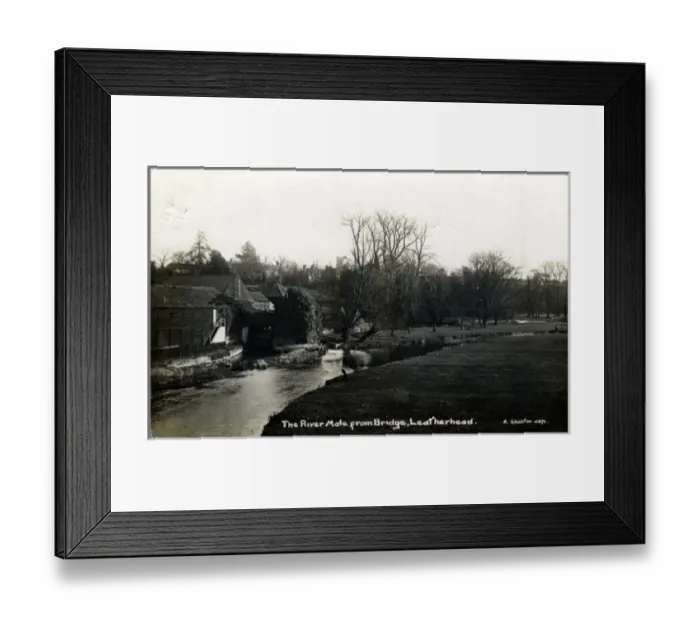 Framed Print : River Mole, Leatherhead, Surrey Framed Print : River Mole, Leatherhead, Surrey