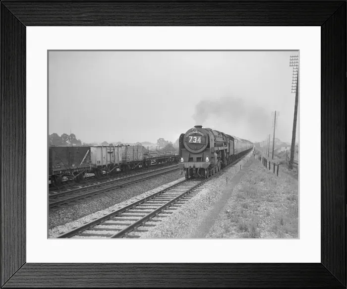 Framed Print : Torbay Express steam train Framed Print : Torbay Express steam train