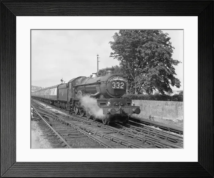 Framed Print : Torbay Express steam train Framed Print : Torbay Express steam train
