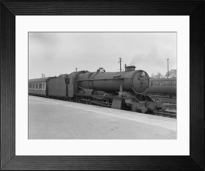 Framed Print : Steam locomotive, the County of Oxford Framed Print : Steam locomotive, the County of Oxford