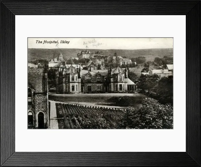 Framed Print : The Hospital, Ilkley, Yorkshire Framed Print : The Hospital, Ilkley, Yorkshire