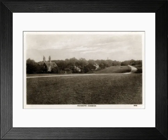 Framed Print : The Village, Ranmore Common, Surrey Framed Print : The Village, Ranmore Common, Surrey