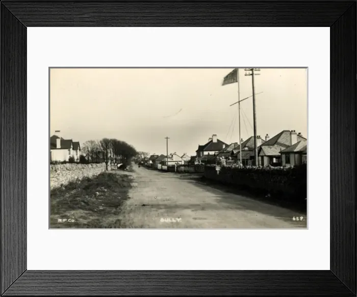 Framed Print : The Village, Sully, Glamorgan Framed Print : The Village, Sully, Glamorgan